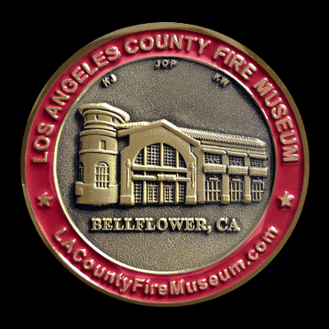 LA COUNTY FIRE MUSEUM CHALLENGE COIN