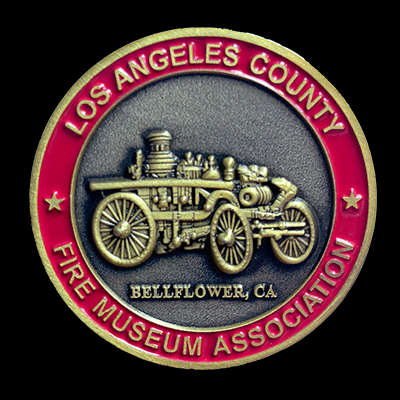 LA COUNTY FIRE MUSEUM CHALLENGE COIN