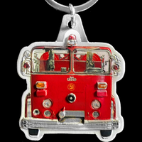 ENGINE 51 CROWN KEYCHAIN