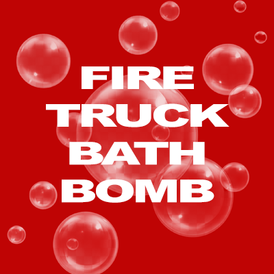 Fire Truck Bath Bomb