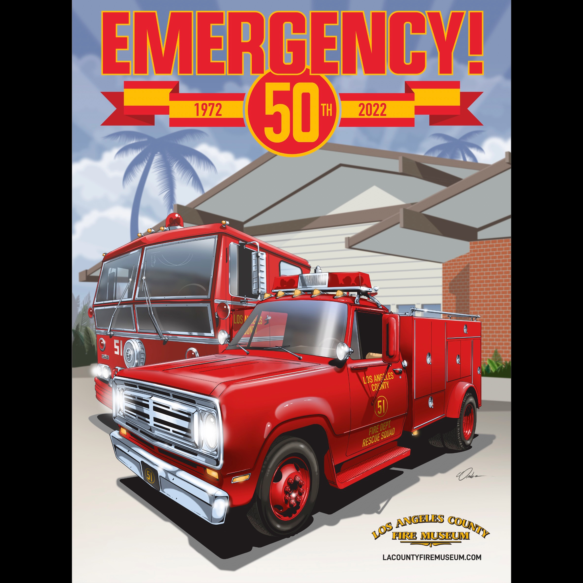 E51 & Squad Paul Combs Poster