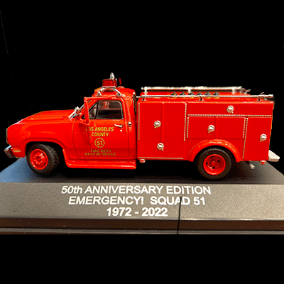 Model of Squad 51 1/50 scale