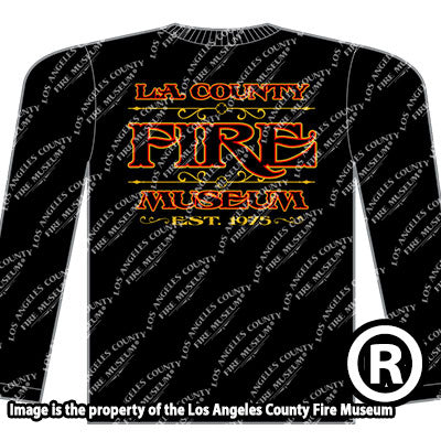 Vintage Men's Long Sleeve Black T-shirt